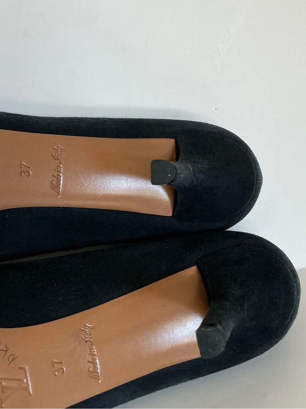 Louis Vuitton Kimono Peep Toe Platform Pumps Navy Suede Size 37